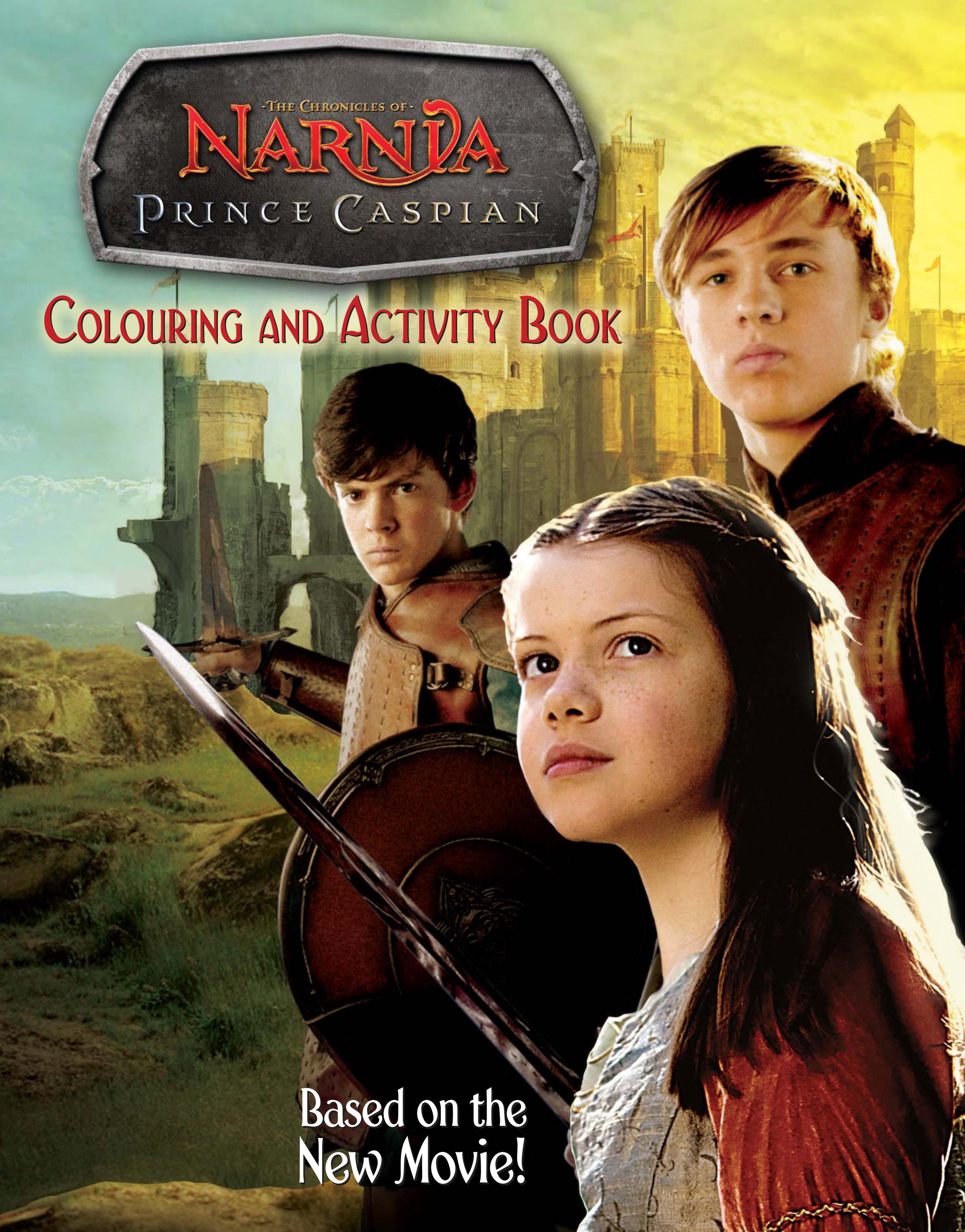 "Prince Caspian" Colouring and Activity Book cover