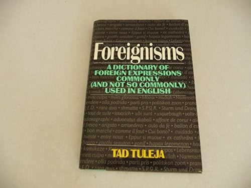 Foreignisms