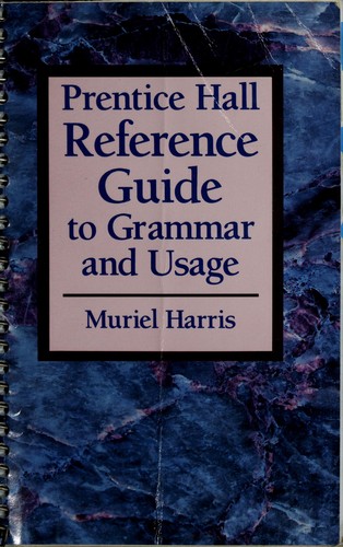 Prentice Hall Reference Guide to Grammar and Usage cover
