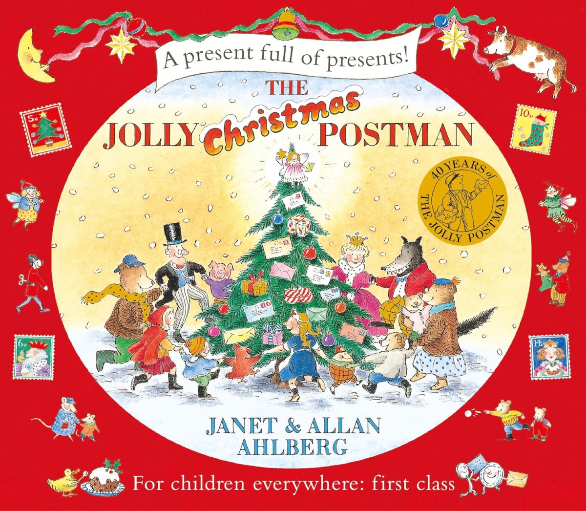 The jolly Christmas postman, front cover