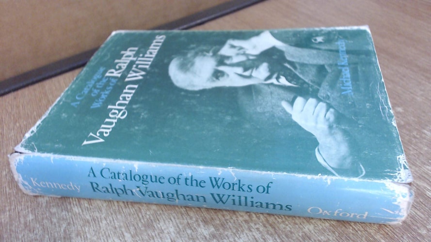 Catalogue of the Works of Ralph Vaughan Williams cover