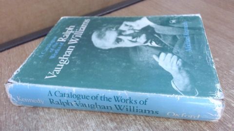 Catalogue of the Works of Ralph Vaughan Williams cover