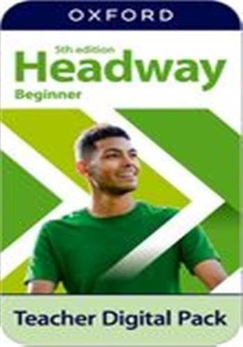 Headway 5th edition beginner; teacher's digital pack cover