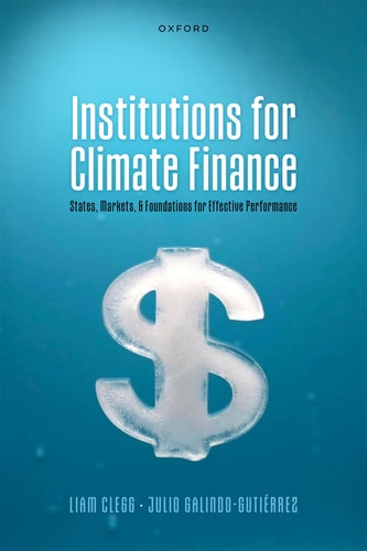 Institutions for Climate Finance: States, Markets, and Foundations for Effective Performance cover