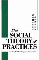 The Turner: the Social Theory of Practices cover