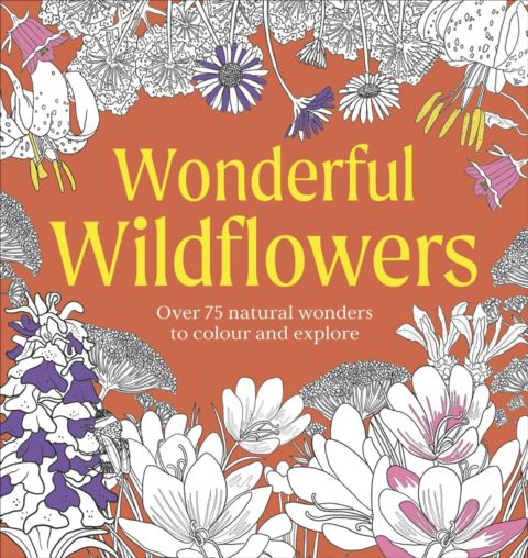 Wonderful Wildflowers Colouring Book cover