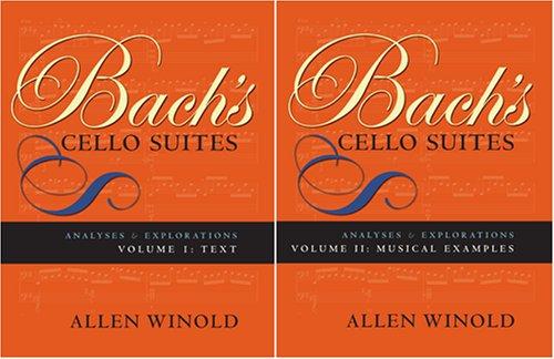 Bach's Cello Suites, Volumes 1 and 2 cover