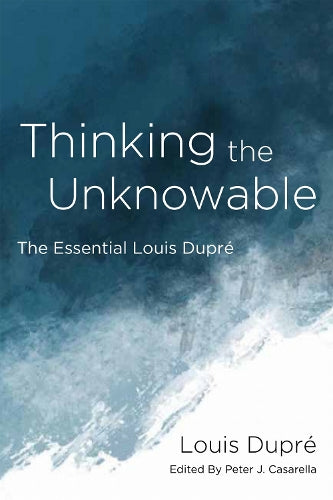 Thinking the Unknowable cover