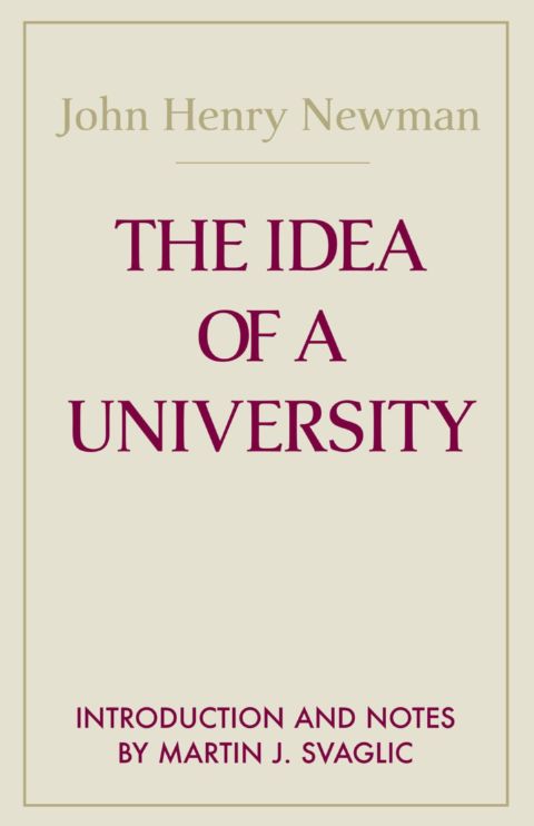 The Idea of a University cover