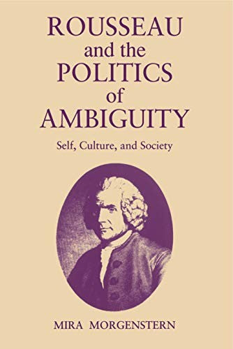 Rousseau and the Politics of Ambiguity cover