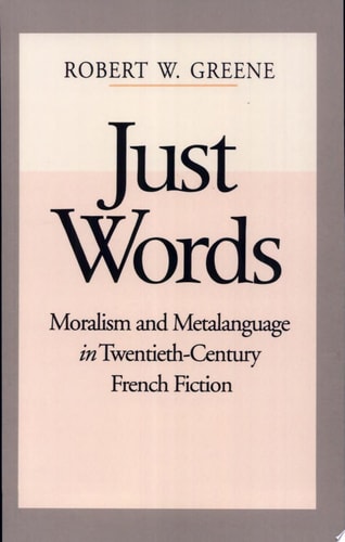 Just Words cover
