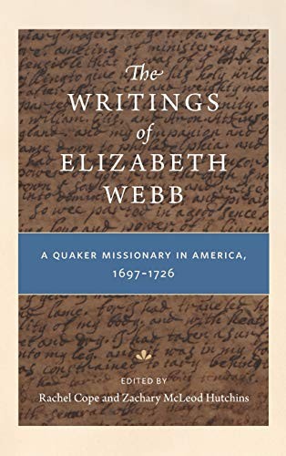 The Writings of Elizabeth Webb cover