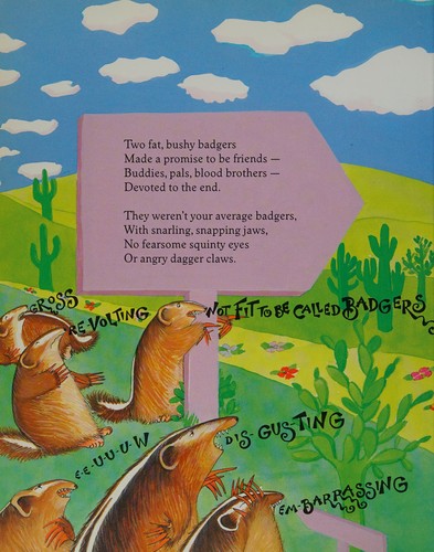 Two Bushy Badgers