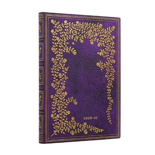 2027 New York Rose (Gilded Age) Midi 18-Month Softcover Dayplanner (El cover