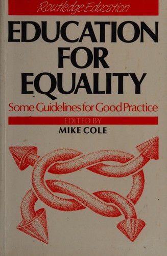 Educating for Equality cover
