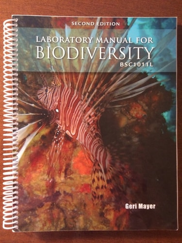 Laboratory Manual for Biodiversity BSC 1011 L - Florida Atlantic University