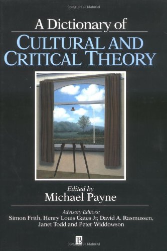 A Dictionary of Cultural and Critical Theory cover