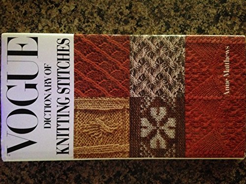 Vogue Dictionary of Knitting Stitches cover art