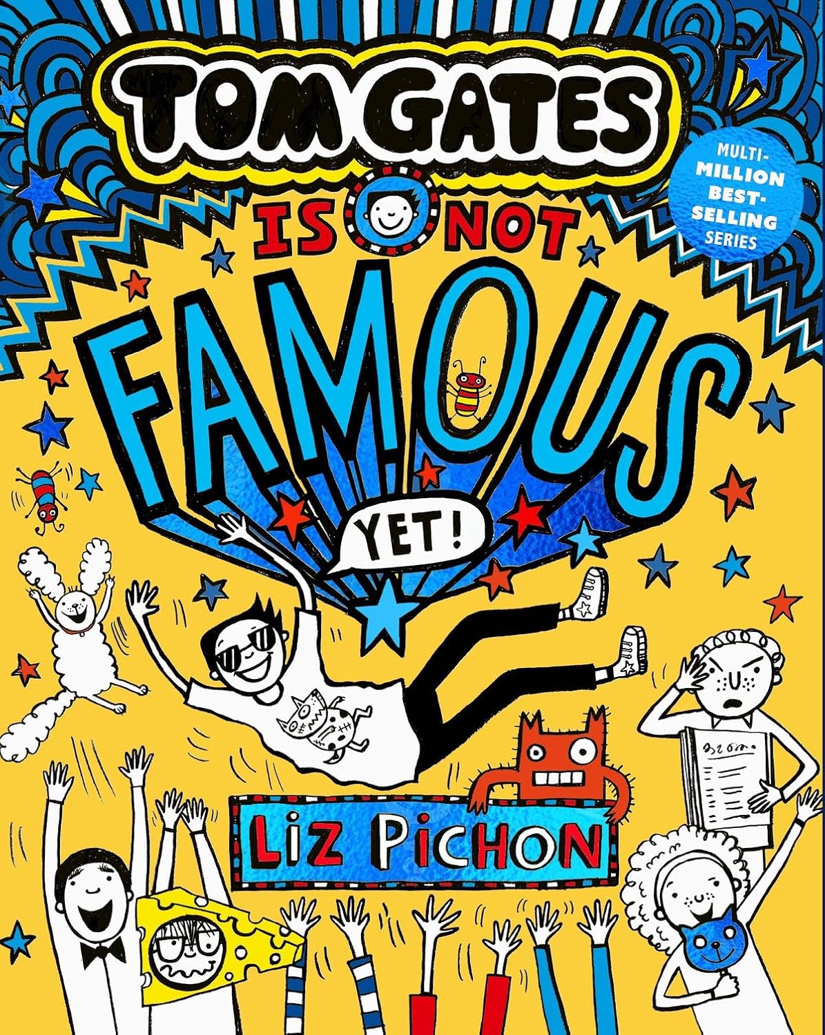 Tom Gates is not famous (yet), front cover