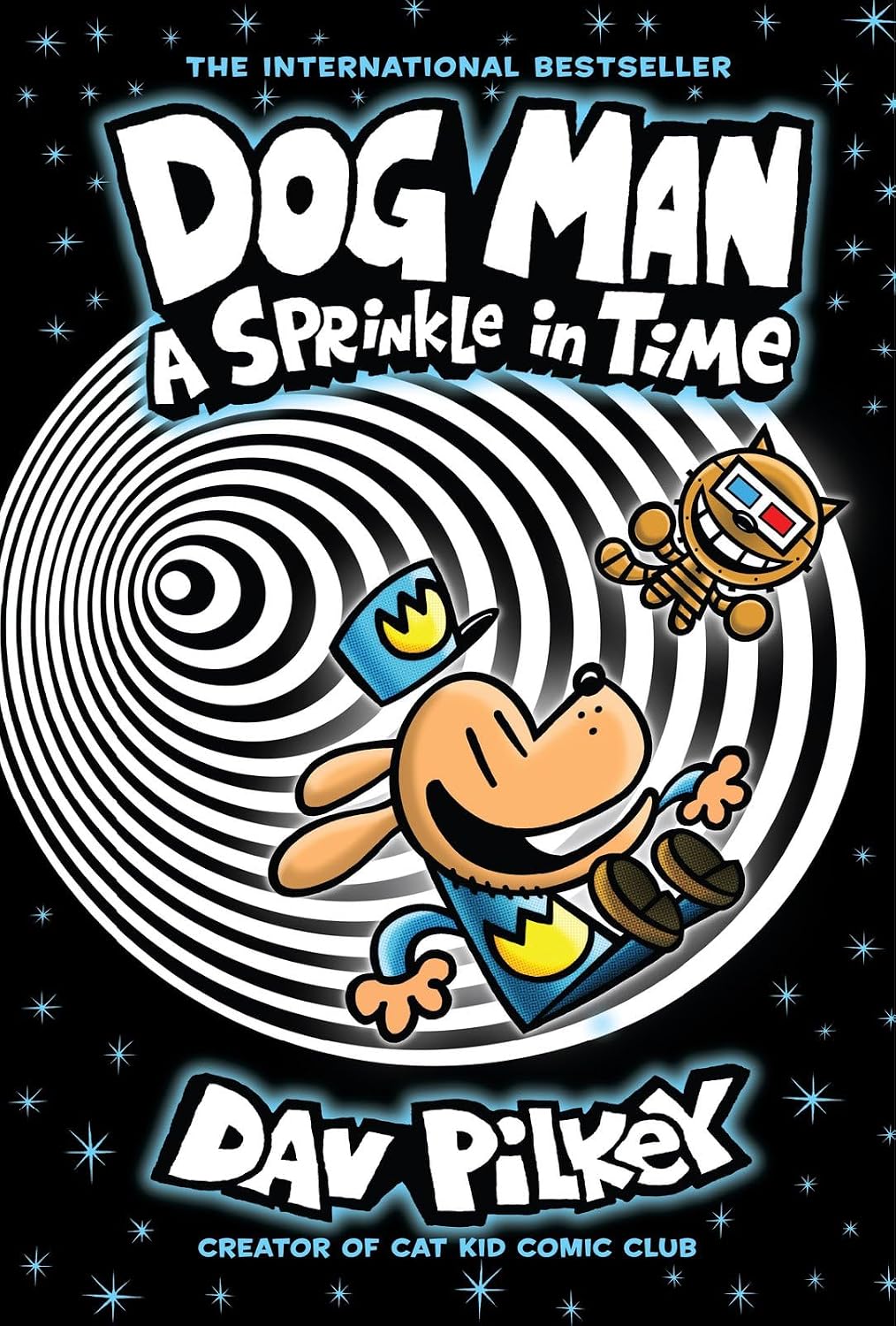 Dog Man: A Sprinkle in Time, front cover