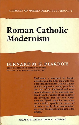 Roman Catholic Modernism cover