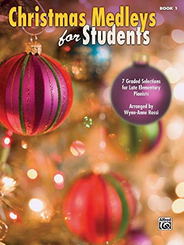 Christmas Medleys for Students, Book 1 cover