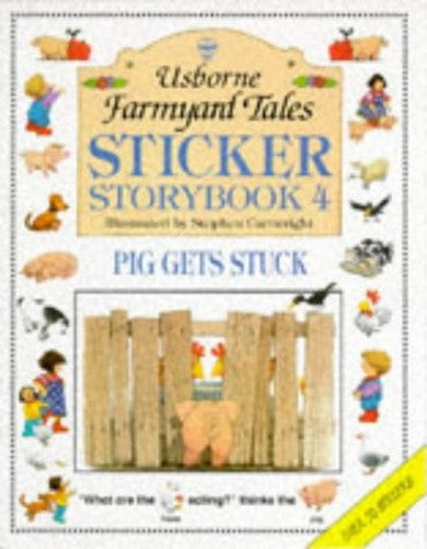 Pig Gets Stuck Sticker Book