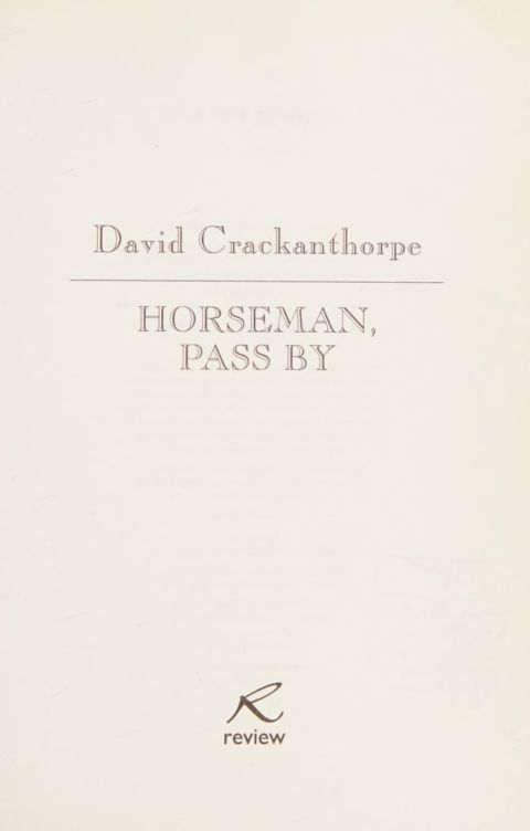 Horseman, Pass by
