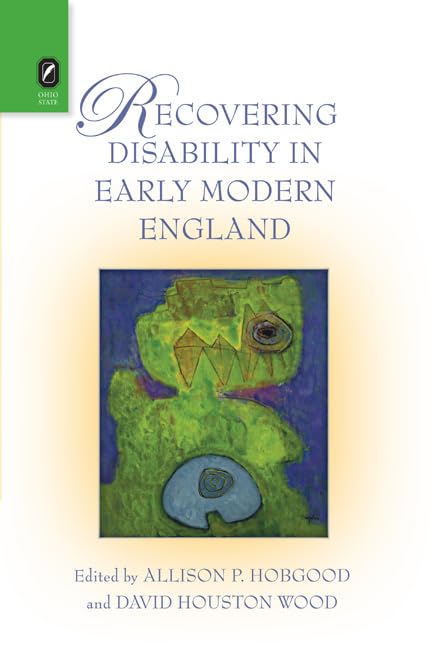 Recovering Disability in Early Modern England cover