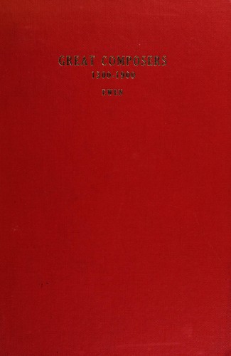 Great Composers cover