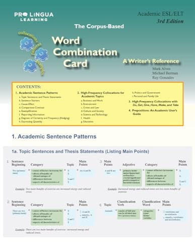 The Word Combination Card cover
