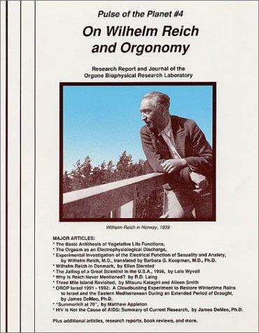 On Wilhelm Reich and Orgonomy