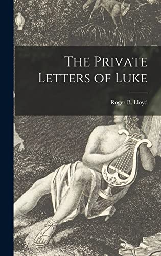 The Private Letters of Luke cover