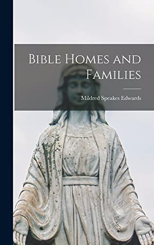 Bible Homes and Families cover