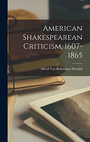 American Shakespearean Criticism, 1607-1865 cover art