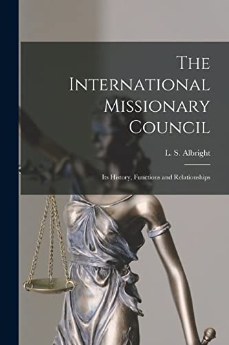 The International Missionary Council cover
