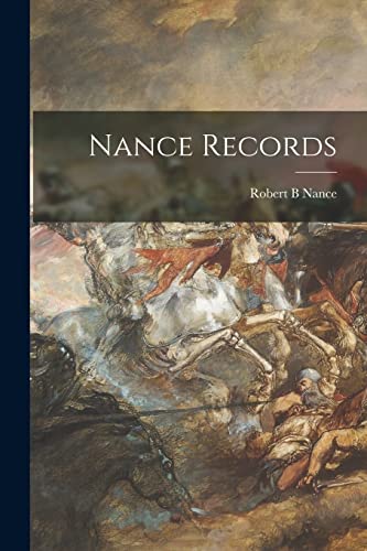 Nance Records cover