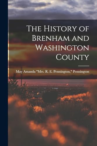 The History of Brenham and Washington County cover