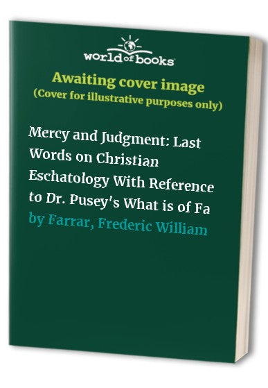 Mercy and Judgment cover