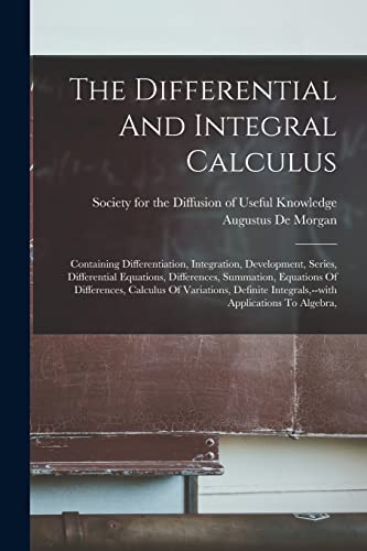 The Differential And Integral Calculus cover