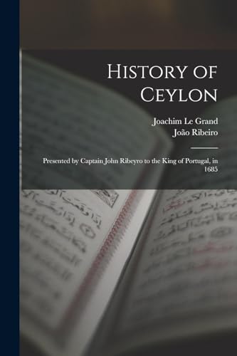 History of Ceylon cover
