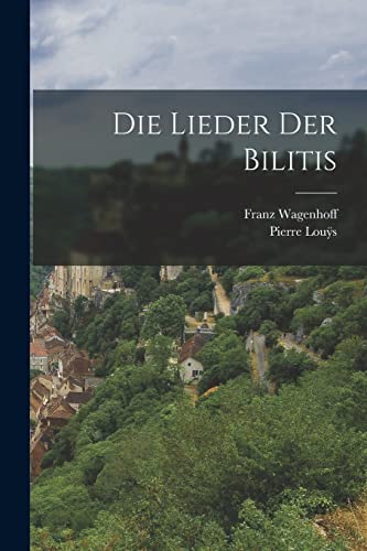 Die Lieder Der Bilitis cover