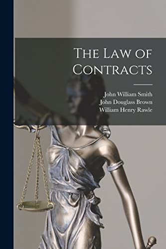 The Law of Contracts cover