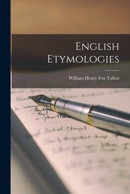 English Etymologies cover