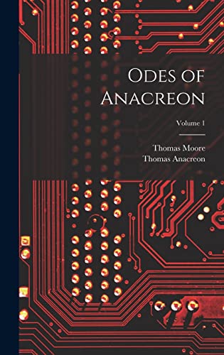 Odes of Anacreon; Volume 1 cover