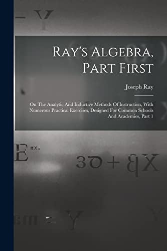 Ray's Algebra, Part First cover