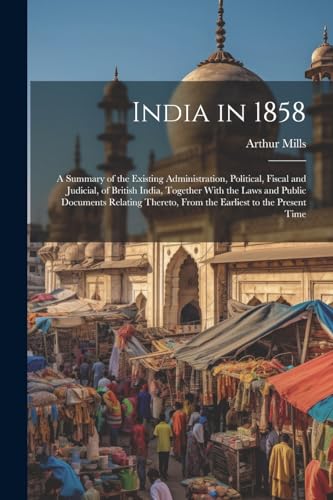 India in 1858 cover