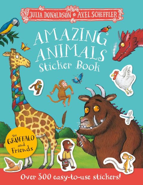 The Gruffalo and Friends: Amazing Animals Sticker Book cover
