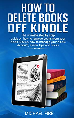 How to delete books off Kindle cover