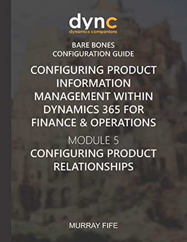 Configuring Product Information Management within Dynamics 365 for Ope cover